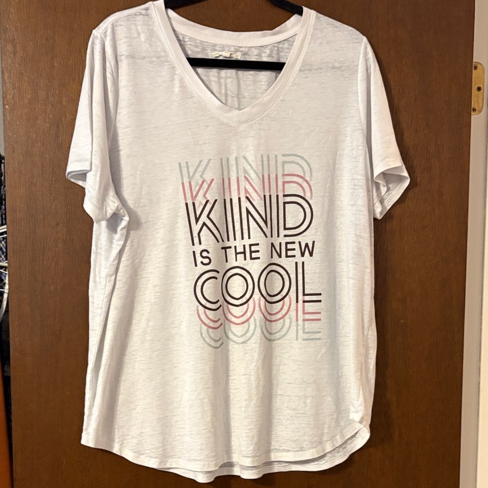 Maurices White Graphic Tee with Slogan